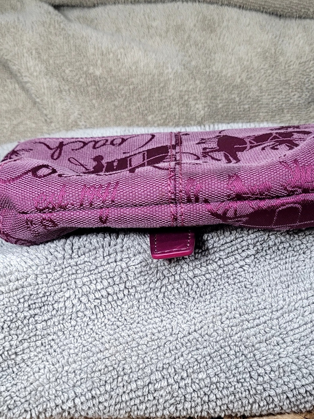 Coach Y2K  Signature-Print Wristlet with Buckle Accent - Picture 7 of 16